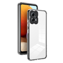 Двупластов силиконов бъмпер с черен ръб за Motorola G13