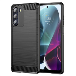 Силиконов гръб марка MOFI за Motorola Moto G200 5G - черен