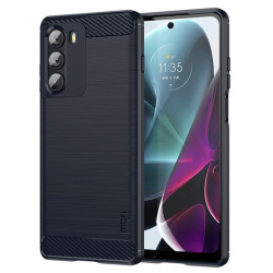 Силиконов гръб марка MOFI за Motorola Moto G200 5G - тъмно син