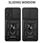 Хибриден гръб със стойка за Motorola G53 5G - черен - 0