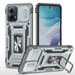 Хибриден гръб със стойка за Motorola G53 5G - сив