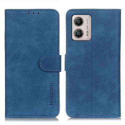 Калъф тип портмоне марка KHAZNEH за Motorola G13/G53 5G - тъмно син