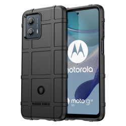 Подсилен силиконов гръб за Motorola G53 5G - черен