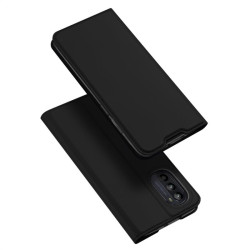 Тънък калъф страничен flip марка DUX DUCIS за Motorola G82 5G – черен