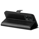 Кожен калъф тип портмоне за Motorola Moto G72 - черен - 1 Кожен калъф тип портмоне за Motorola Moto G72 - черен - 1