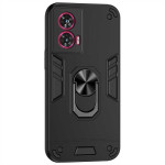 Хибриден гръб със стойка за Motorola Edge 50 Fusion 5G - черен