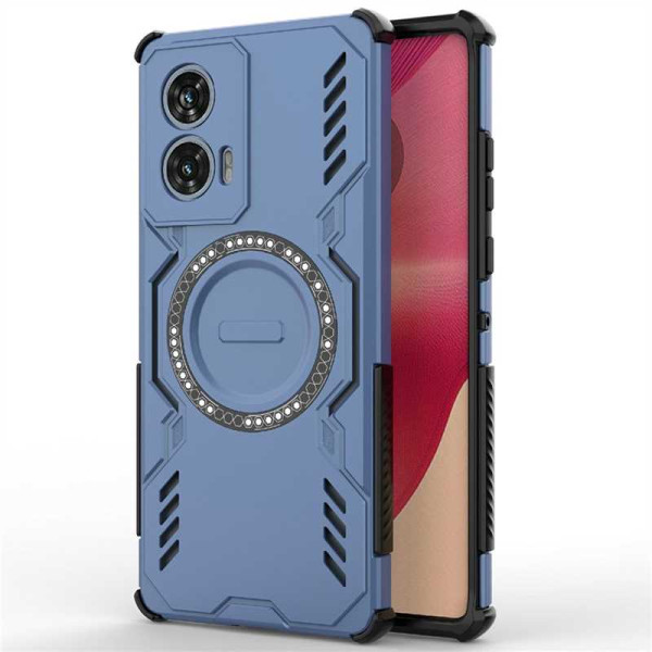 Хибриден гръб за Motorola Edge 50 Fusion 5G - син