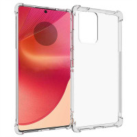 Силиконов гръб с подсилени ръбове за Motorola Edge 50 Fusion 5G - прозрачен