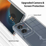 Хибриден гръб за Motorola Edge 50 Fusion 5G - прозрачен - 0