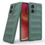 Подсилен силиконов гръб на ленти за Motorola Edge 50 Fusion 5G - зелен - 2