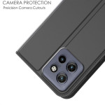 Тънък калъф страничен flip за Motorola Edge 50 Neo 5G – черен - 1 Тънък калъф страничен flip за Motorola Edge 50 Neo 5G – черен - 1