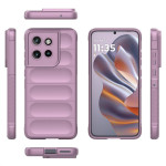 Подсилен силиконов гръб на ленти за Motorola Edge 50 Neo 5G - лилав - 1
