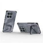 Хибриден гръб със стойка марка BIBERCAS за Motorola Edge 60 5G/60 Fusion 5G - сив - 1