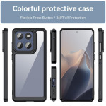Силиконов гръб Rugged Armor за Motorola Edge 60 5G/60 Fusion 5G - черна рамка - 2