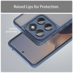 Силиконов гръб за Motorola Edge 60 5G/60 Fusion 5G - синя рамка - 0