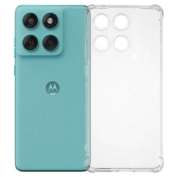 Силиконов гръб за Motorola Edge 60 5G/60 Fusion 5G - прозрачен