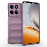 Подсилен силиконов гръб на ленти за Motorola Edge 60 5G/60 Fusion 5G - лилав