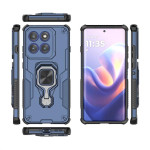 Хибриден гръб със стойка за Motorola Edge 60 Pro 5G - тъмно син - 2