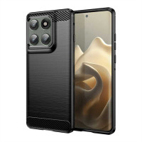 Силиконов гръб Rugged Armor за Motorola Edge 60 Pro 5G - черен