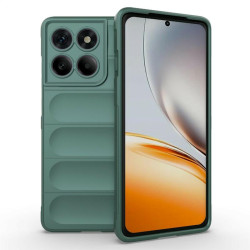 Подсилен силиконов гръб на ленти за Motorola Edge 60 Pro 5G - зелен