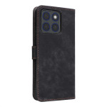 Кожен калъф тип портмоне за Motorola Edge 70 5G - черен - 1