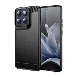 Силиконов гръб Rugged Armor за Motorola Edge 70 5G - черен