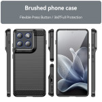 Силиконов гръб Rugged Armor за Motorola Edge 70 5G - черен - 3
