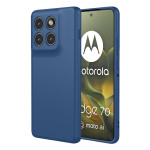 Силиконов гръб за Motorola Edge 70 5G - тъмно син