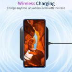 Силиконов гръб за Motorola Edge 70 5G - тъмно син - 2
