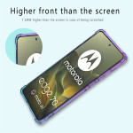 Силиконов гръб за Motorola Edge 70 5G - лилаво - син - 1