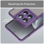 Силиконов гръб Rugged Armor за Motorola Edge 70 5G - лилава рамка - 1