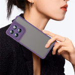 Силиконов гръб Rugged Armor за Motorola Edge 70 5G - лилава рамка - 0
