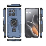 Хибриден гръб със стойка за Motorola Edge 70 Fusion 5G - тъмно син - 2
