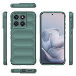 Подсилен силиконов гръб на ленти за Motorola Edge 70 Fusion 5G - зелен - 1