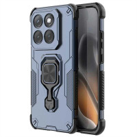 Хибриден гръб със стойка за Motorola Edge 70 Pro 5G - тъмно син