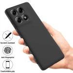 Силиконов гръб с верижка за Motorola Edge 70 Pro 5G - черен - 3
