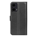 Кожен калъф тип протмоне за Motorola G35 5G – черен - 1 Кожен калъф тип протмоне за Motorola G35 5G – черен - 1