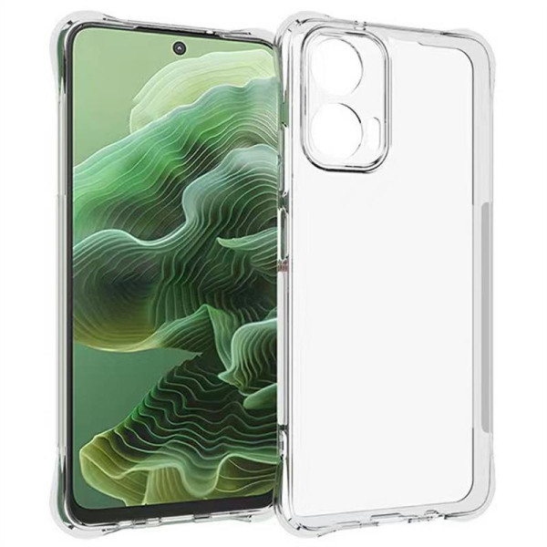 Силиконов гръб за Motorola G35 5G - прозрачен