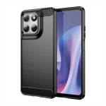 Силиконов гръб Rugged Armor за Motorola G57 Power 5G - черен