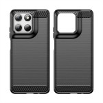 Силиконов гръб Rugged Armor за Motorola G57 Power 5G - черен - 1