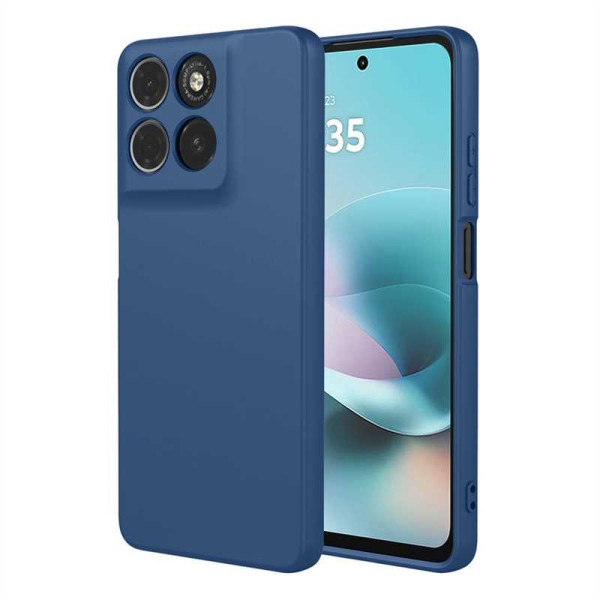 Силиконов гръб за Motorola G57 Power 5G - син