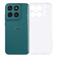 Силиконов гръб с подсилени ръбове за Motorola Moto G67/G77/G87 - прозрачен