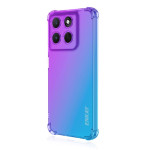 Силиконов гръб марка ENKAY за Motorola G86 5G - розово-син
