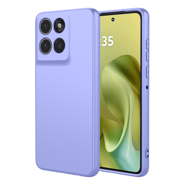 Силиконов гръб за Motorola G86 5G  - лилав