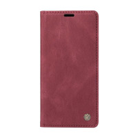 Калъф страничен flip марка BETOPNICE за Motorola Moto G05 – винено червен