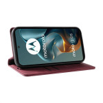 Калъф страничен flip марка BETOPNICE за Motorola Moto G05 – винено червен - 3 Калъф страничен flip марка BETOPNICE за Motorola Moto G05 – винено червен - 3