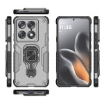 Хибриден гръб със стойка за Motorola Signature 5G - сив - 1