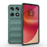 Подсилен силиконов гръб на ленти за Motorola Signature 5G - зелен