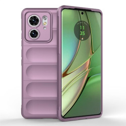 Силиконов гръб за Motorola Edge 40 5G - лилав