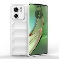 Силиконов гръб за Motorola Edge 40 5G - бял